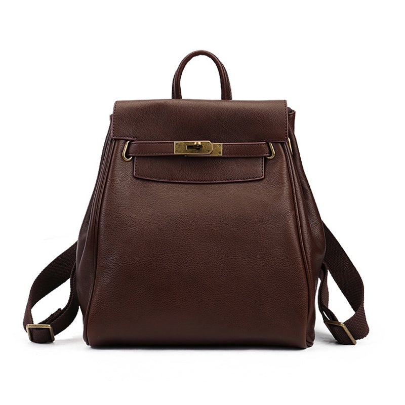 Fashion Leather Travel Backpack