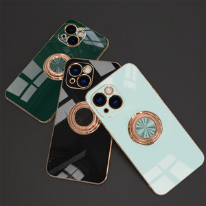 Plated iPhone Case with Ring