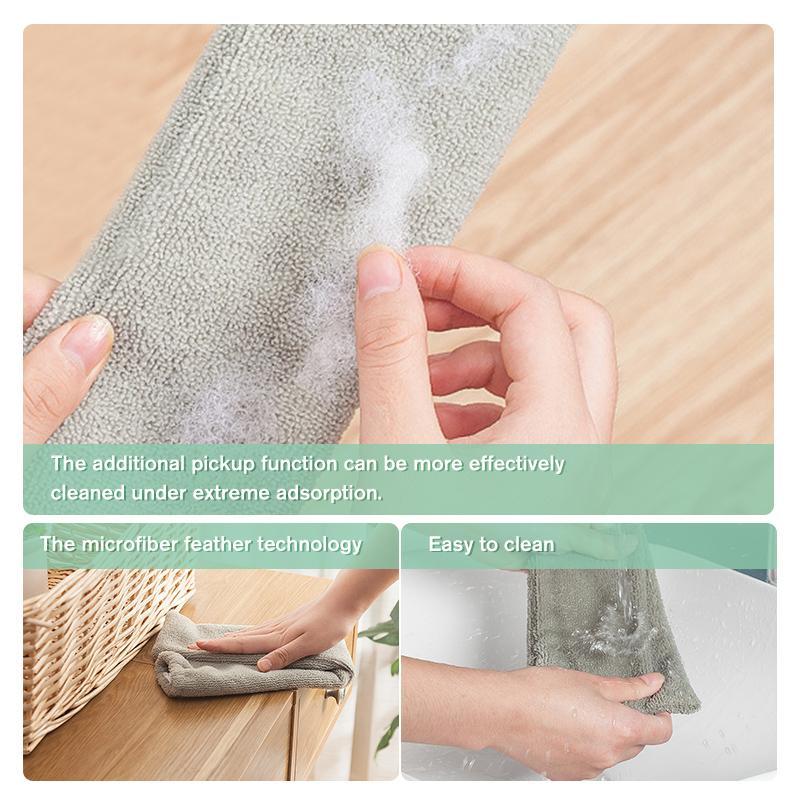 Retractable Microfiber Dust Brush Gap Mop