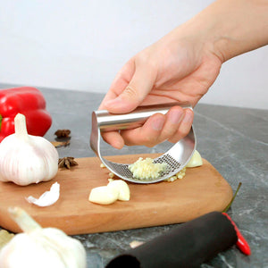 Stainless Steel Garlic Press