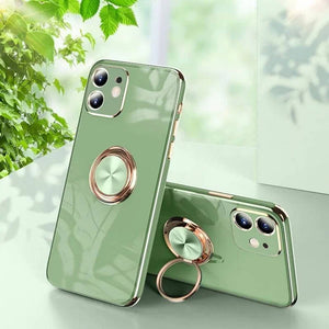 Plated iPhone Case with Ring