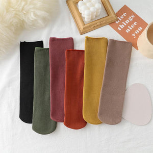 Thickening Winter Soft Velvet Snow Socks