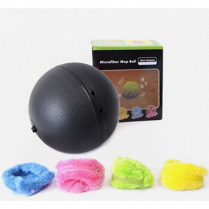 Pet Electric Ball Toy Set with Plush Cover（With a four-color outer sheath）