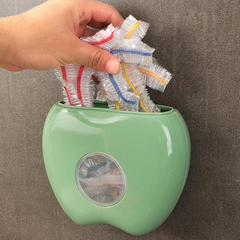 🍏 🍎Apple Shaped Plastic Wrap Storage Box