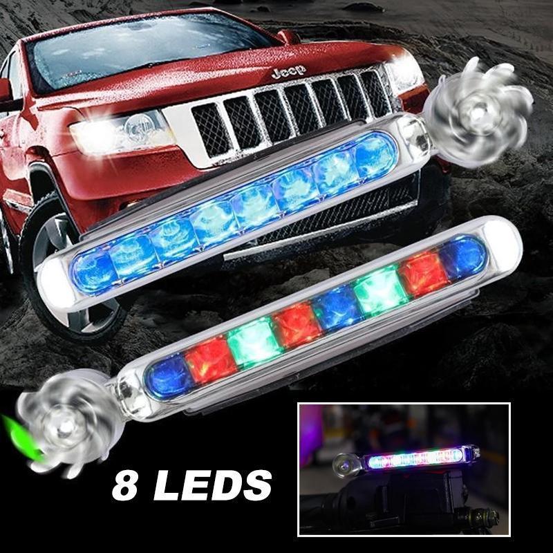 2 PCs Car LED Decorative Lights