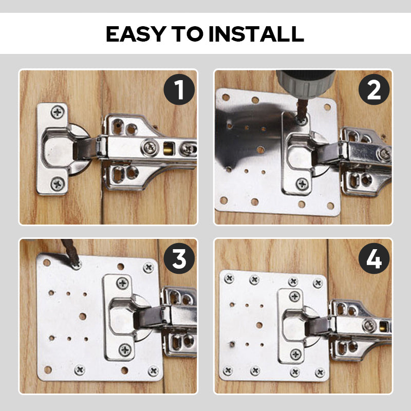 2 In 1 Hinge Side Plate Repair Kit