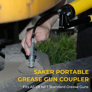 Saker Grease Gun Coupler