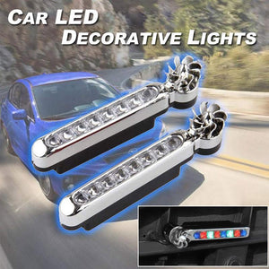 2 PCs Car LED Decorative Lights