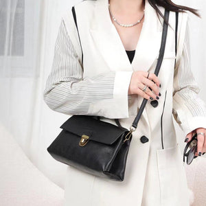 Fashion Solid Color Crossbody Bag