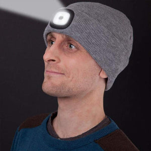 Winter Unisex LED Knitted Beanie Hat