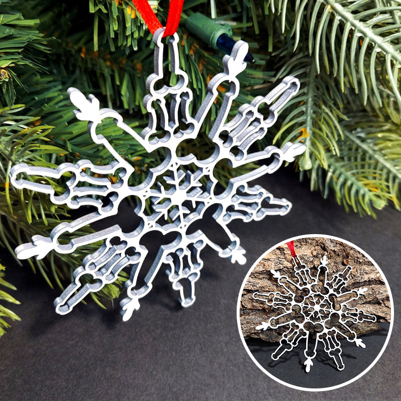 Christmas Snowflake Ornaments