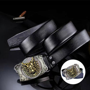 Men's Self Defense Alloy Buckle Belt