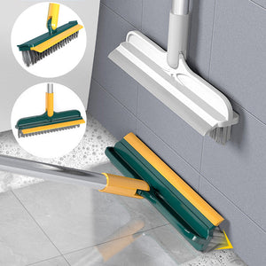 2-in-1 Toilet Floor Gap Cleaning Brush