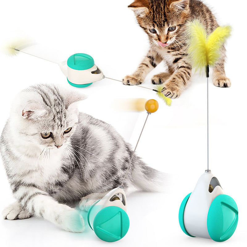 Swing Cat Toy With Wheels