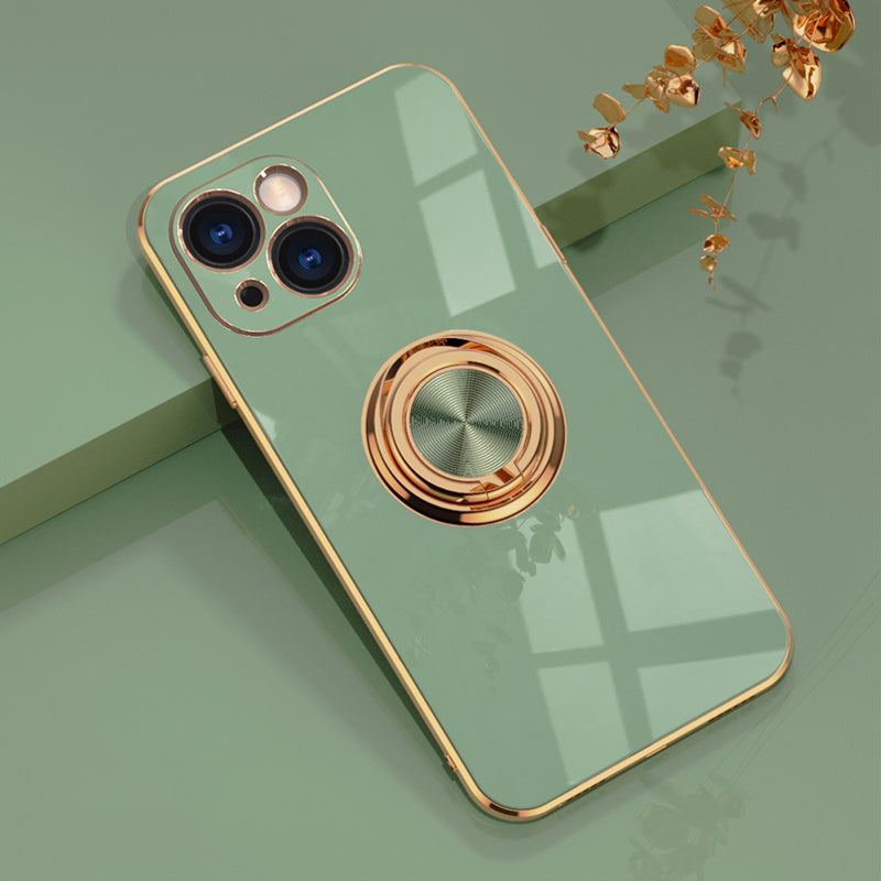 Plated iPhone Case with Ring